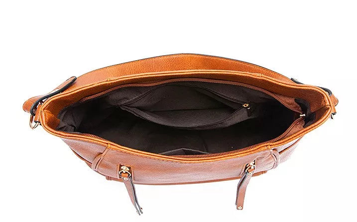 Anna - Stylish Vintage Leather Bag