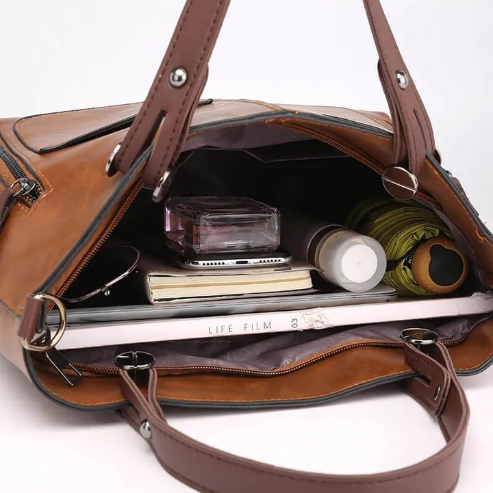 Elza - Leather Shoulder Bag