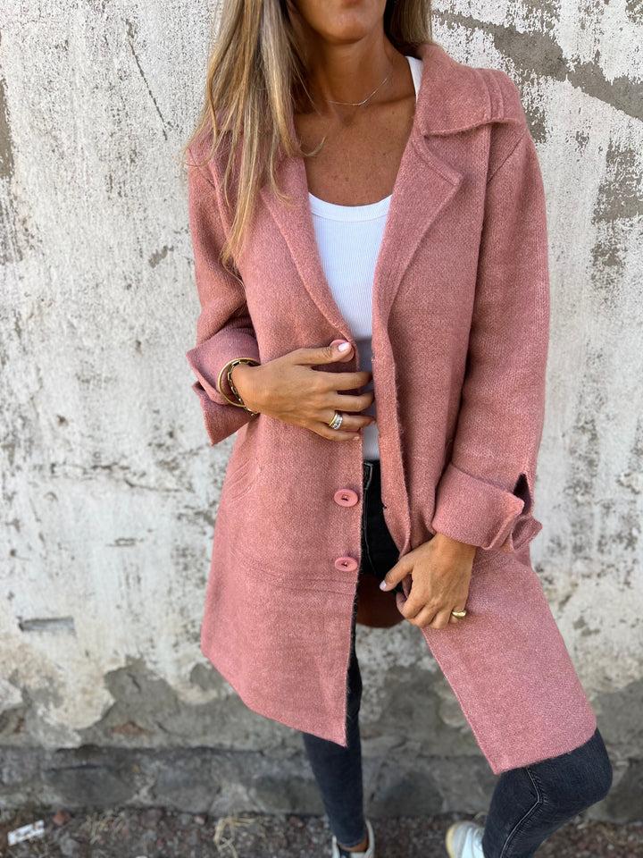 Thalyssa - Long Knit Coat