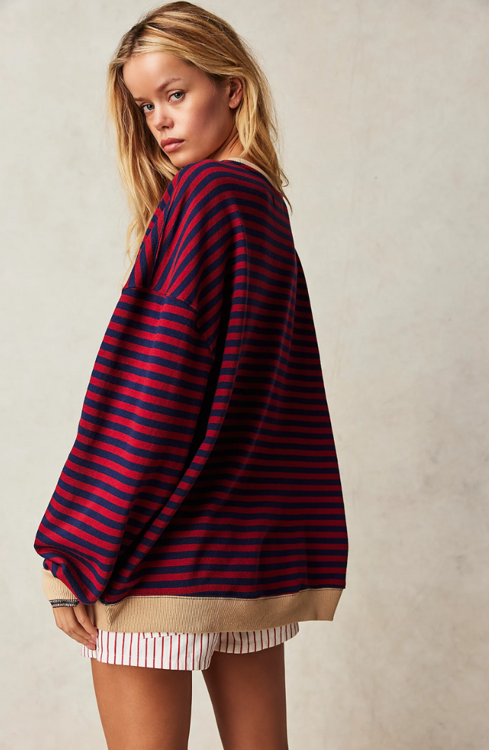 Loulou - Striped Oversized Sweater