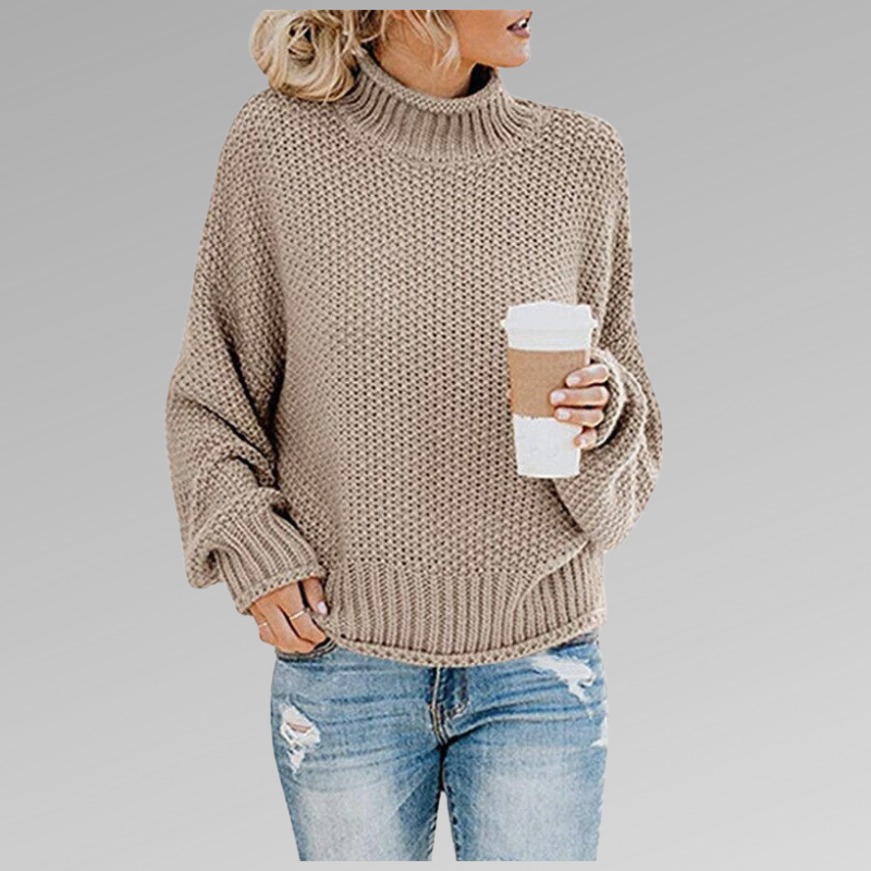 Kavrin - High Neck Knitted Sweater