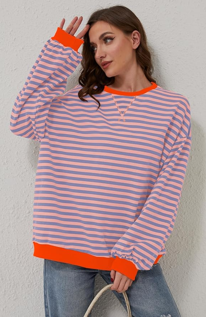 Loulou - Striped Oversized Sweater