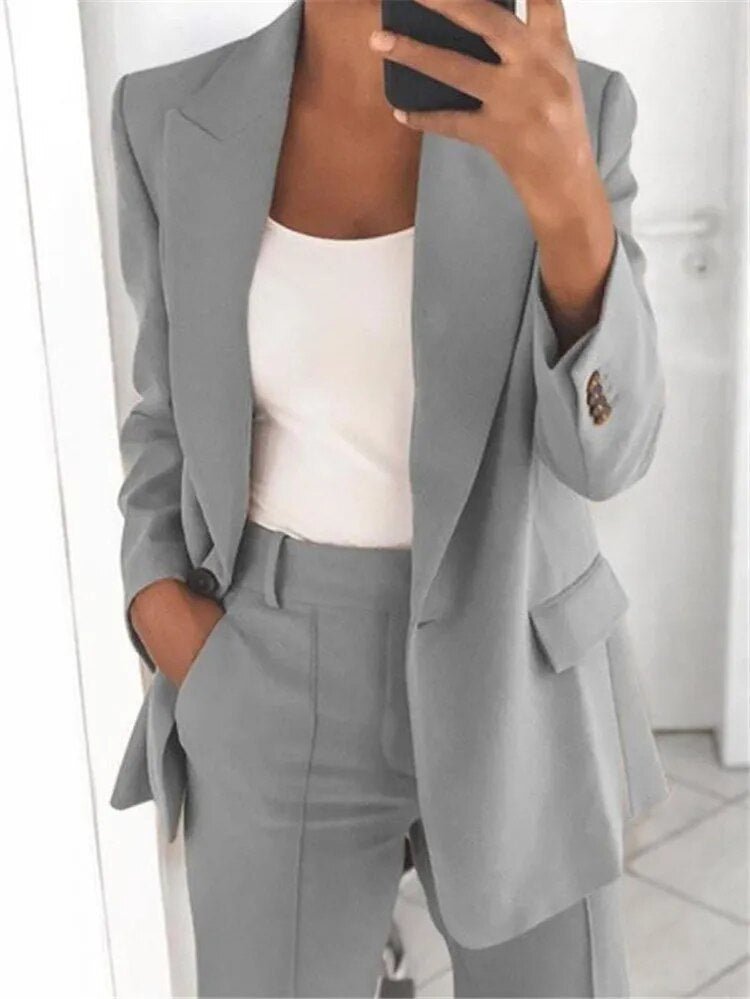 Jill™ - Elegant blazer set (2-piece suit)