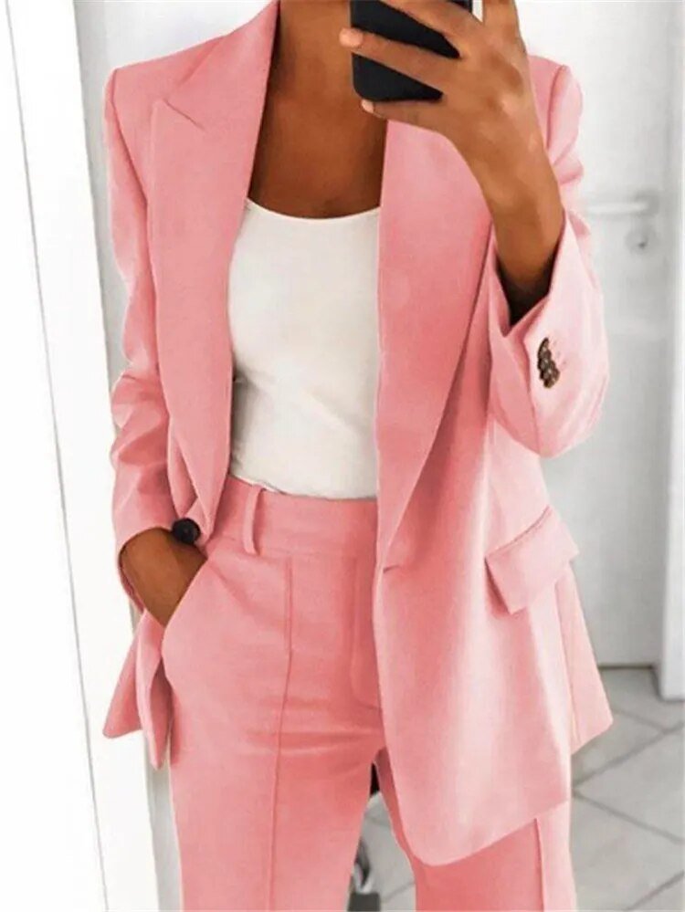 Jill™ - Elegant blazer set (2-piece suit)