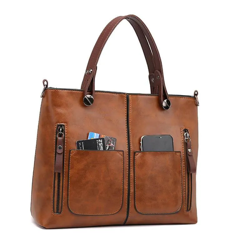 Elza - Leather Shoulder Bag