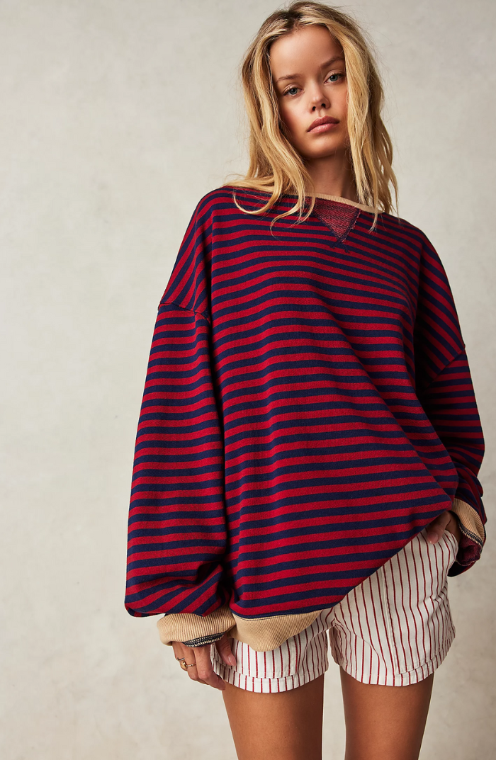 Loulou - Striped Oversized Sweater