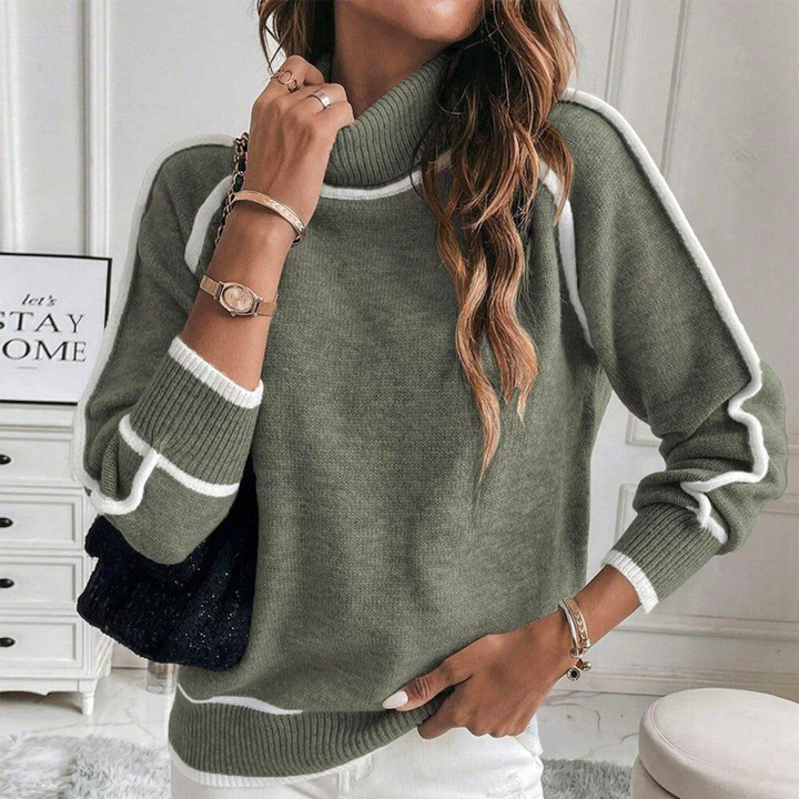 Kaylee - Stylish Turtleneck Sweater