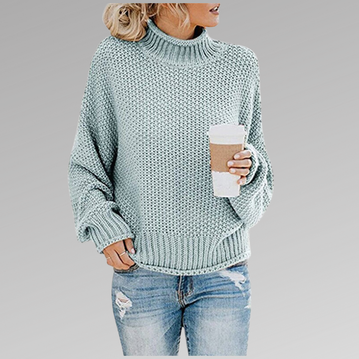 Kavrin - High Neck Knitted Sweater