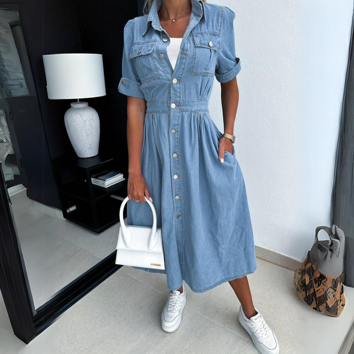 Christine - Denim dress