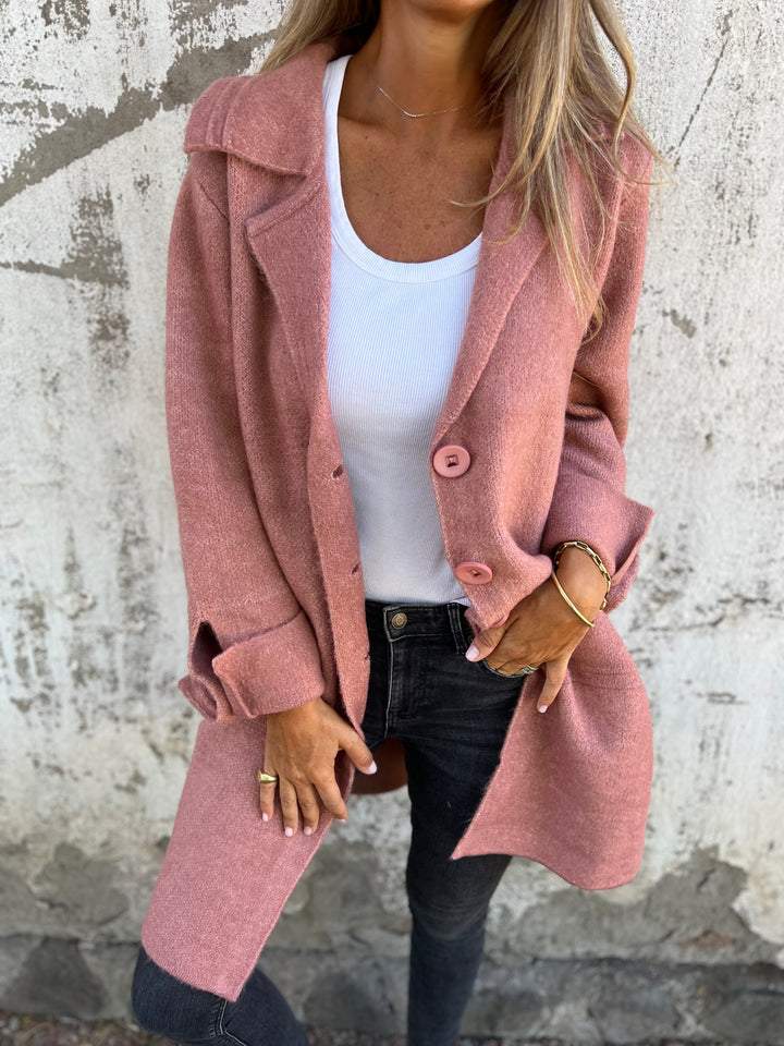 Thalyssa - Long Knit Coat