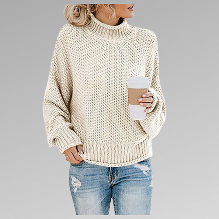 Kavrin - High Neck Knitted Sweater