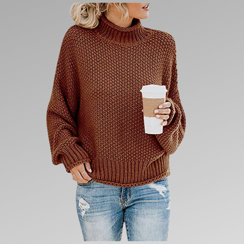 Kavrin - High Neck Knitted Sweater