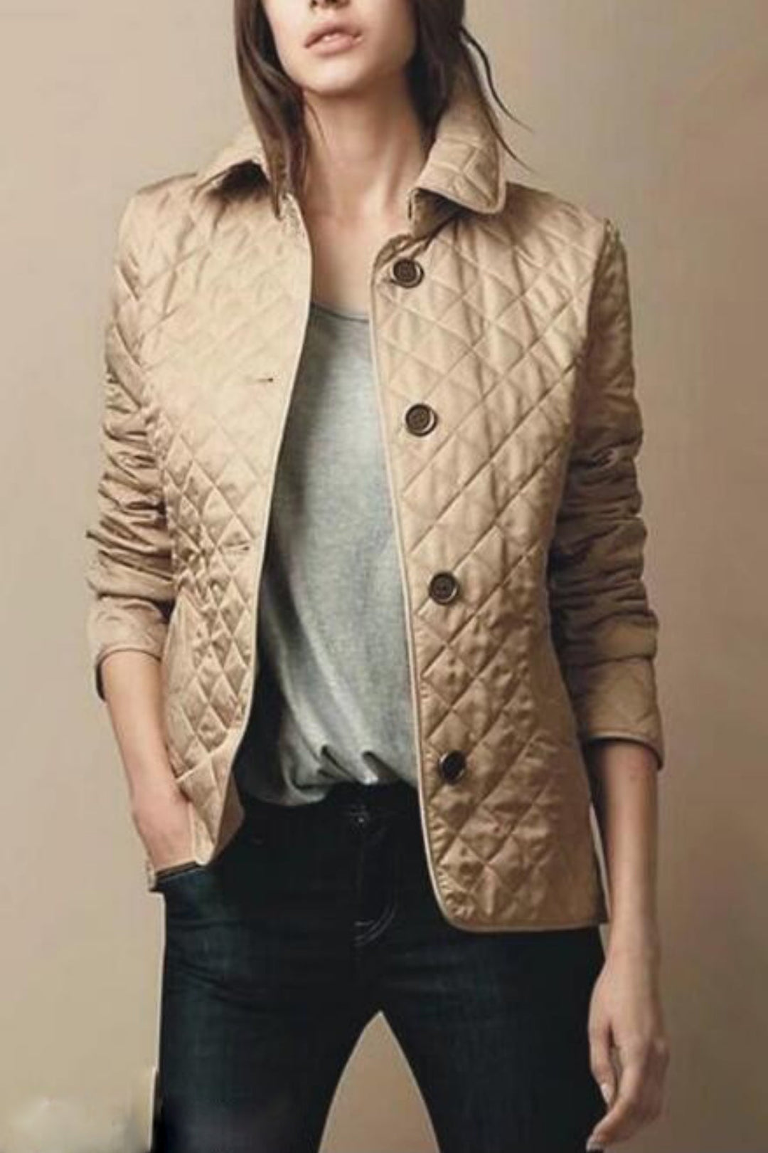 Lacey - Slim Silk Cotton Jacket