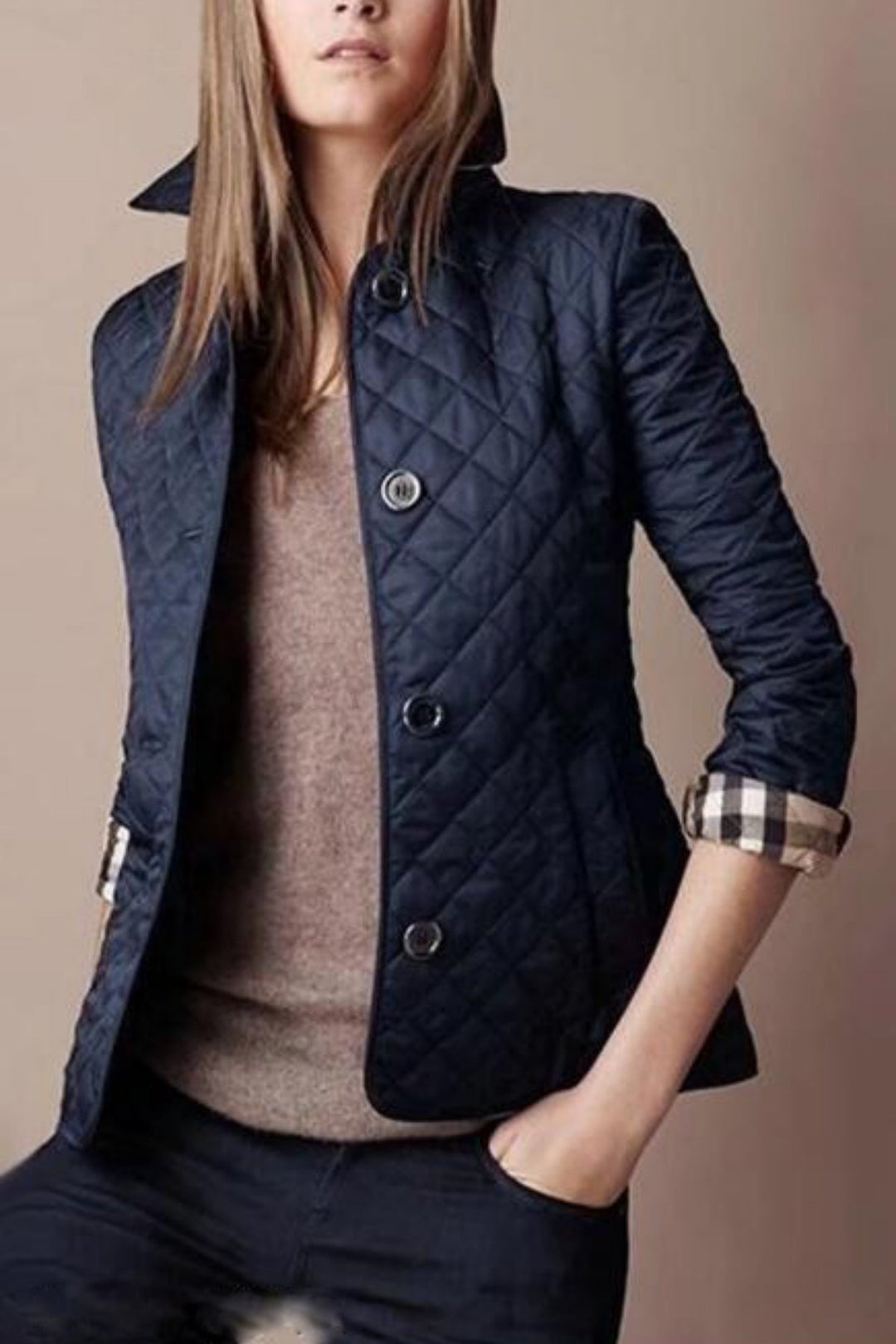 Lacey - Slim Silk Cotton Jacket