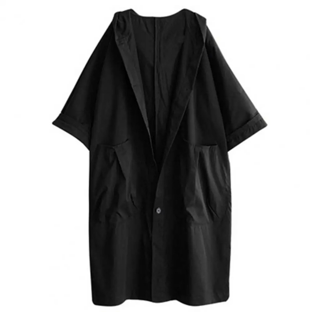 Tracy - Oversized Hooded Trench Coat