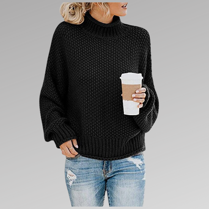 Kavrin - High Neck Knitted Sweater