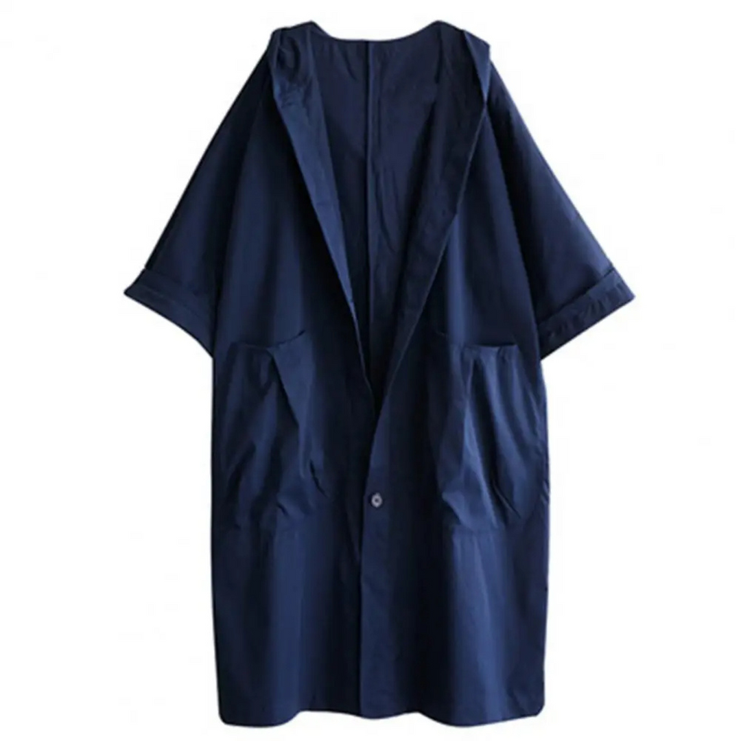 Tracy - Oversized Hooded Trench Coat