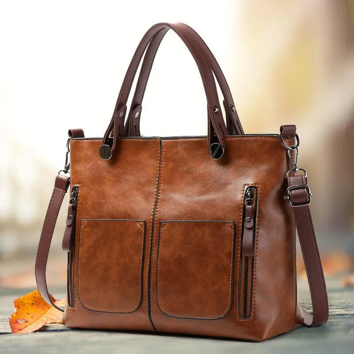 Elza - Leather Shoulder Bag