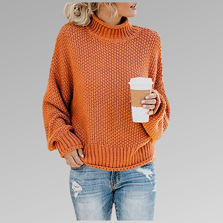 Kavrin - High Neck Knitted Sweater