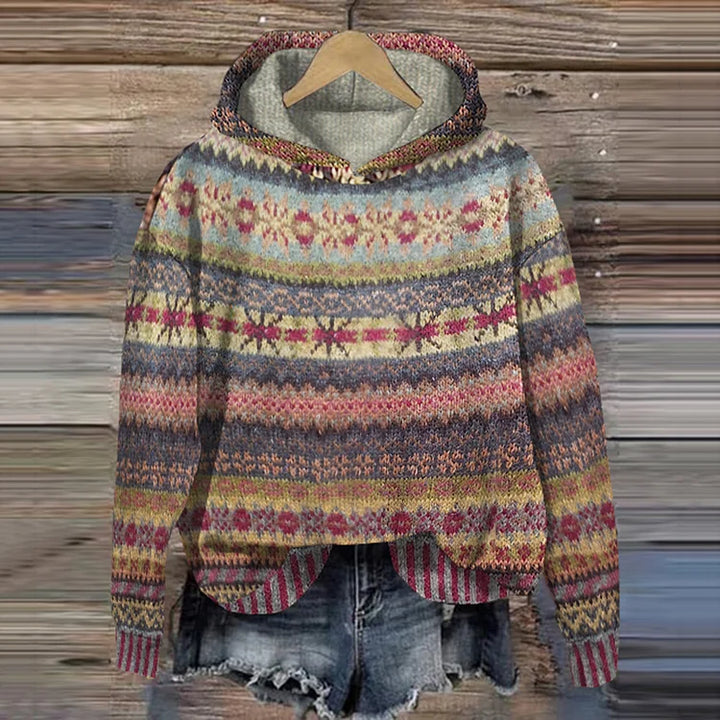 Alison - Ethnic Retro Hoodie