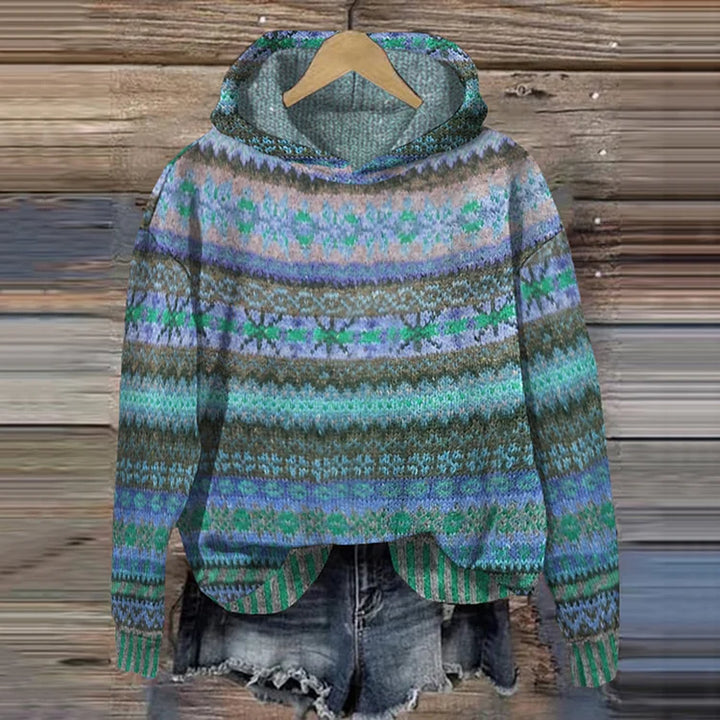 Alison - Ethnic Retro Hoodie