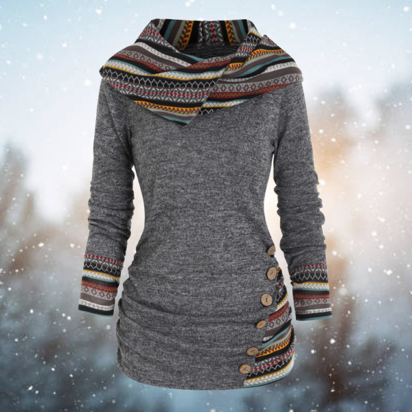 Eline™ - Casual tribal hoodie