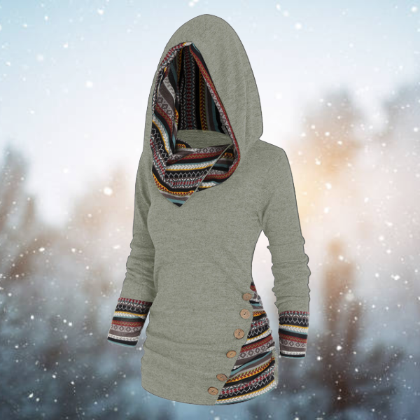 Eline™ - Casual tribal hoodie