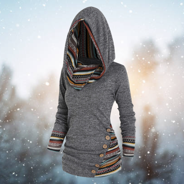 Eline™ - Casual tribal hoodie