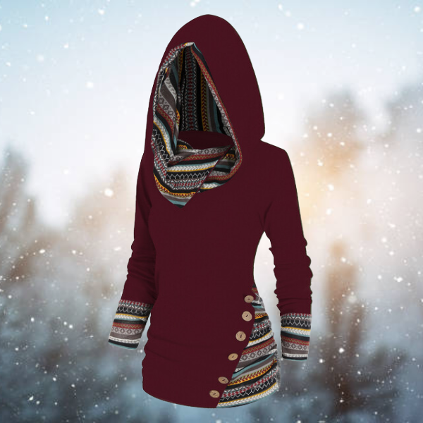 Eline™ - Casual tribal hoodie