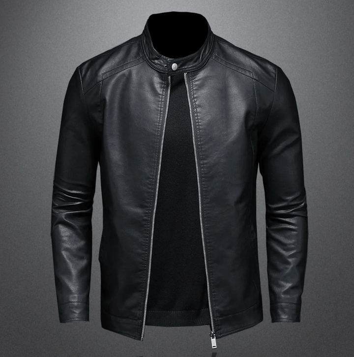 Mathew  - Elegant Leather Jacket