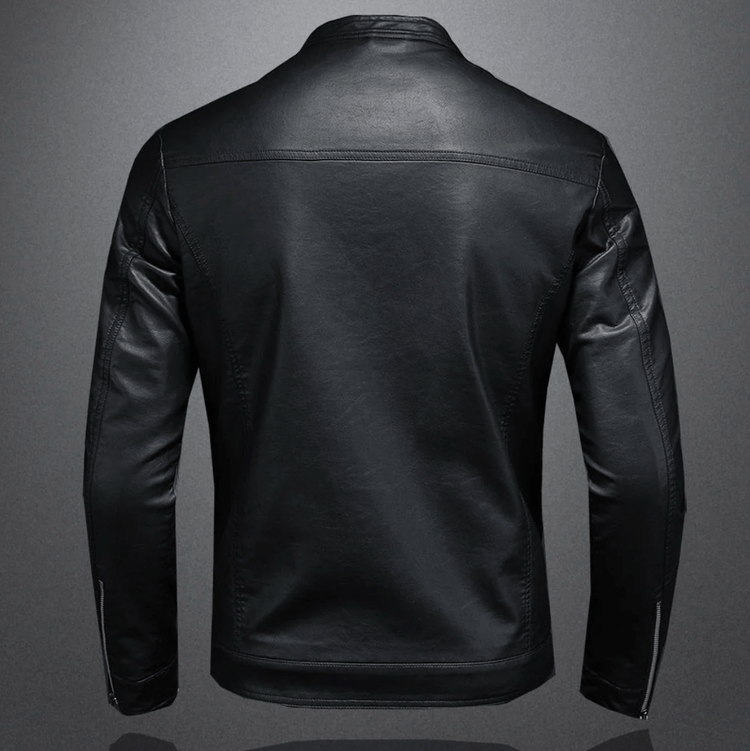 Mathew  - Elegant Leather Jacket