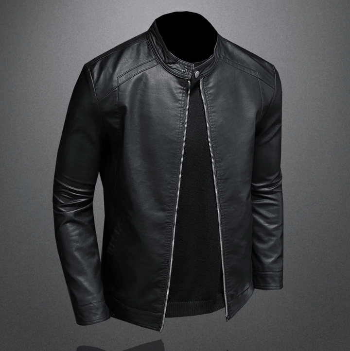 Mathew  - Elegant Leather Jacket