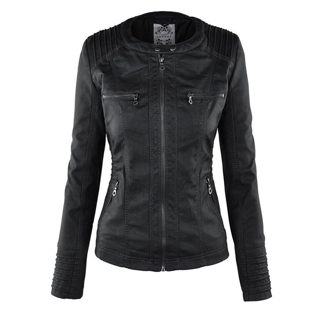 Linda - Fashionable Leather Jacket