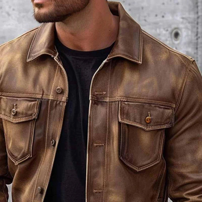 Dean - Old school Leather Jacket