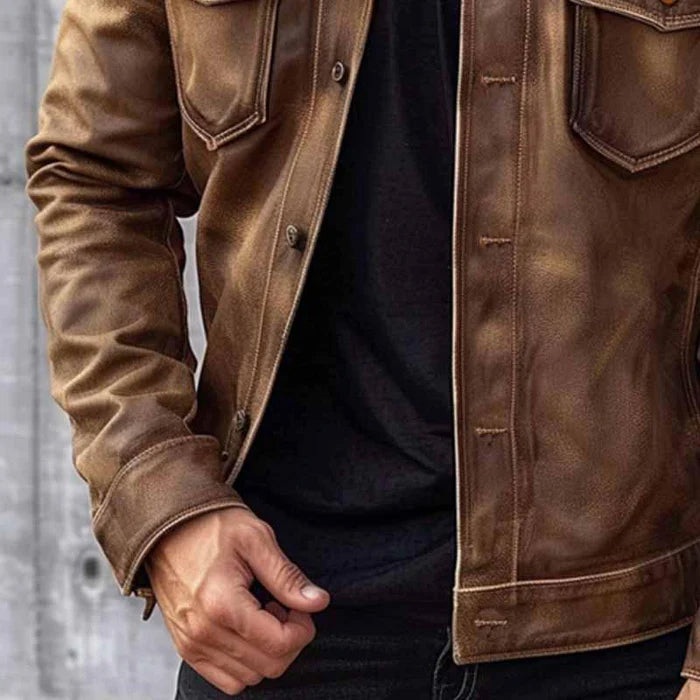 Dean - Old school Leather Jacket