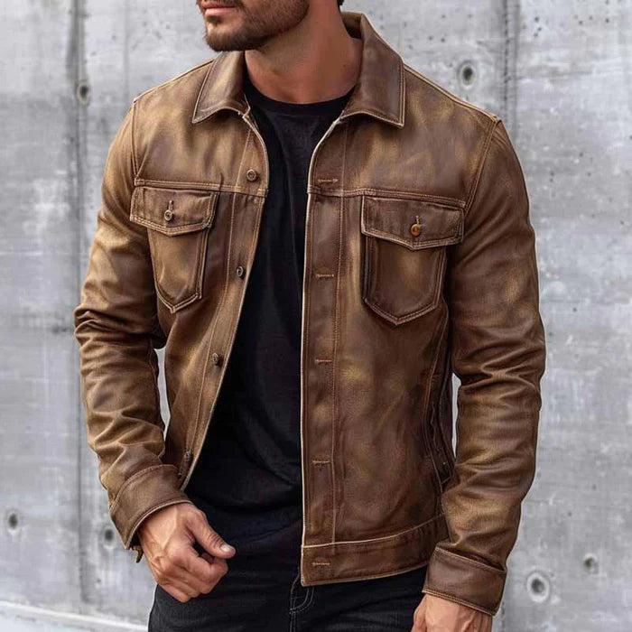 Dean - Old school Leather Jacket