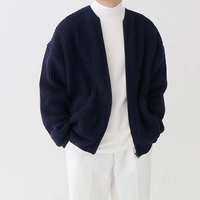 Bob - Knitted Ribbed Jacket