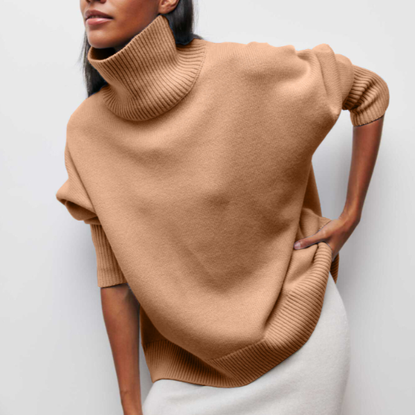 Penny - Knitted Turtleneck Jumper