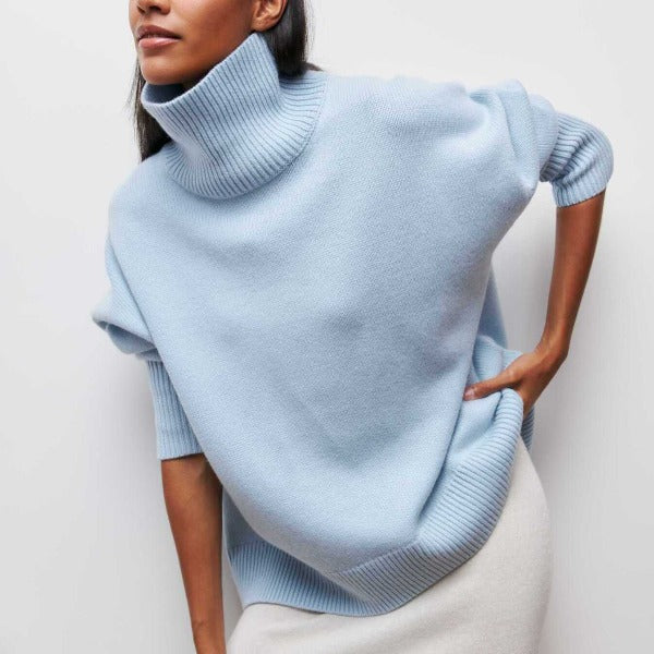 Penny - Knitted Turtleneck Jumper