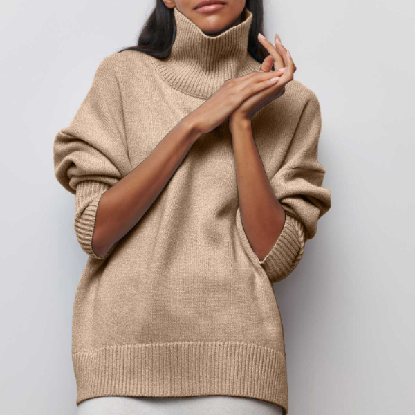 Penny - Knitted Turtleneck Jumper