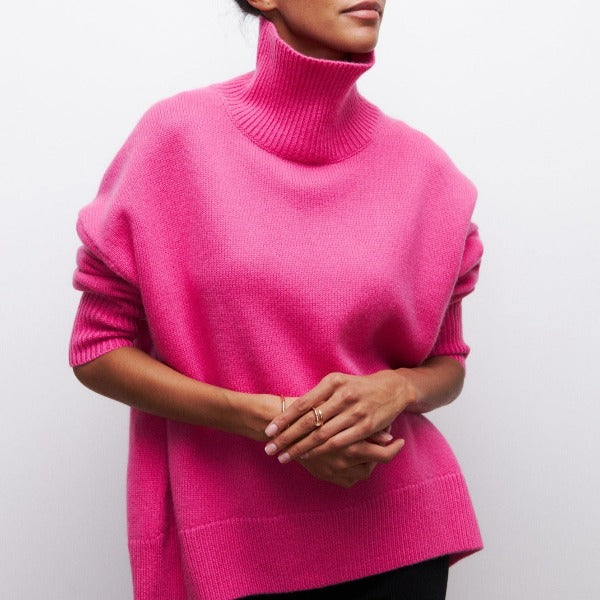 Penny - Knitted Turtleneck Jumper