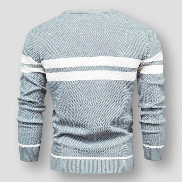 Alex - Striped Knitted Sweater