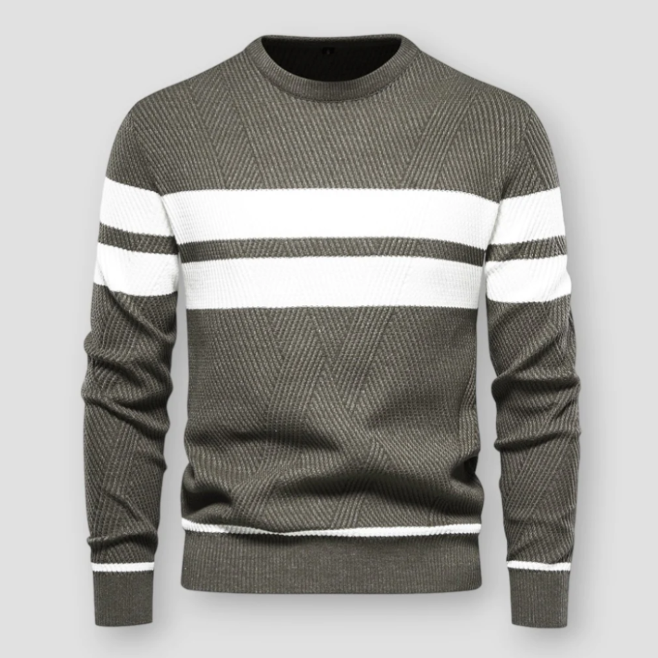 Alex - Striped Knitted Sweater