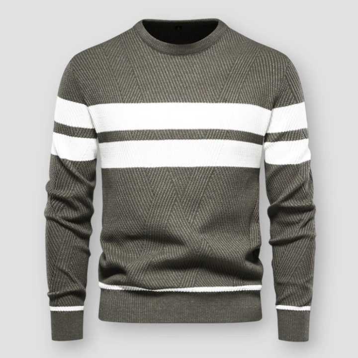 Alex - Striped Knitted Sweater