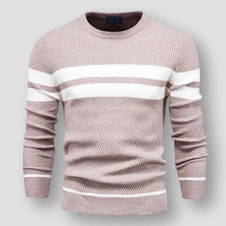 Alex - Striped Knitted Sweater