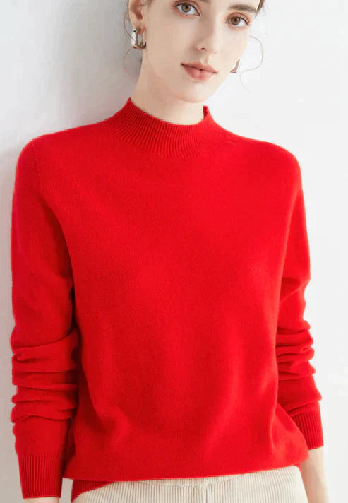 Carrie - Elegant Long Sleeve Sweater