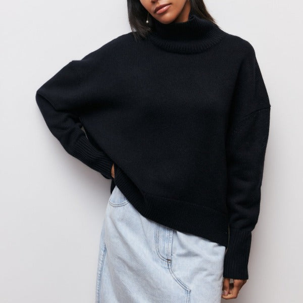 Penny - Knitted Turtleneck Jumper