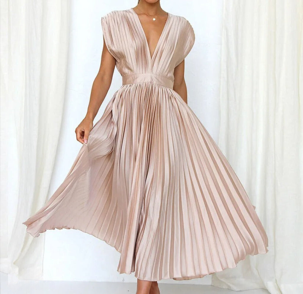 Marie-Aude™ - Stunning Deep V-Neck Party Dresses