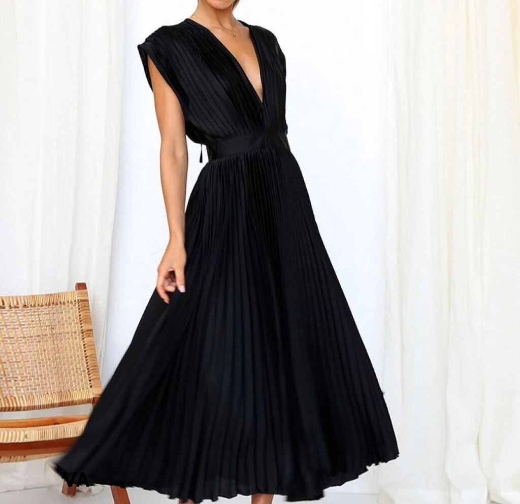 Marie-Aude™ - Stunning Deep V-Neck Party Dresses