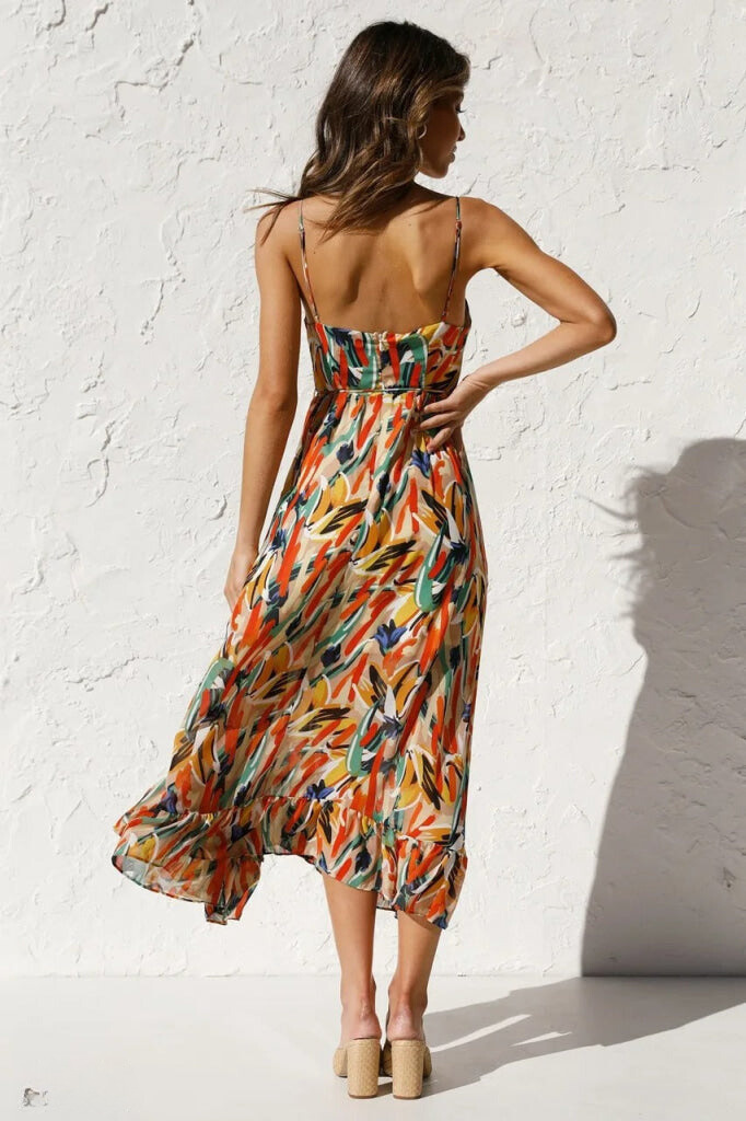 Gwen™ Shoulder-Strap Beach Dress